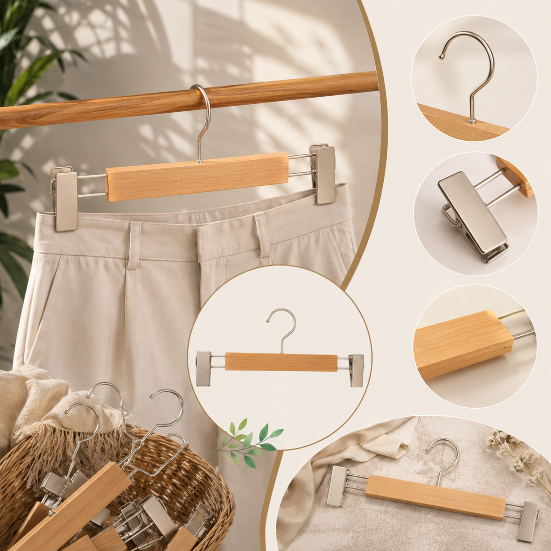 Wooden Clip Hanger