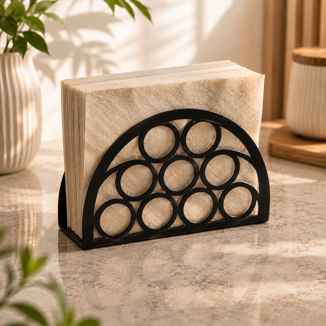 Modern Metal Napkin Holder